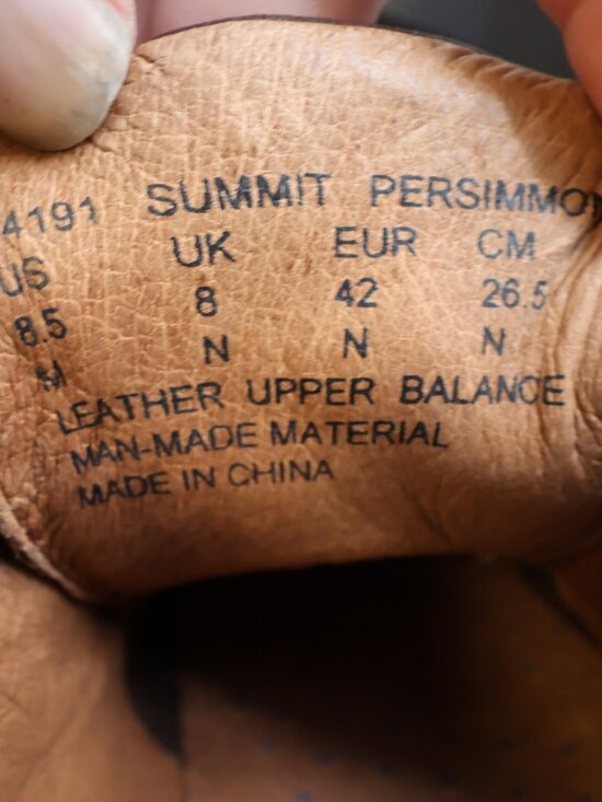 Hush Puppies Summit Persimmon Mens 8.5 Brown Leather Casual Oxfords main image 4